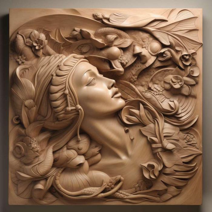 نموذج ثلاثي الأبعاد لآلة CNC 3D Art 